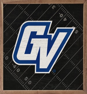Black Football Field Grand Valley State University